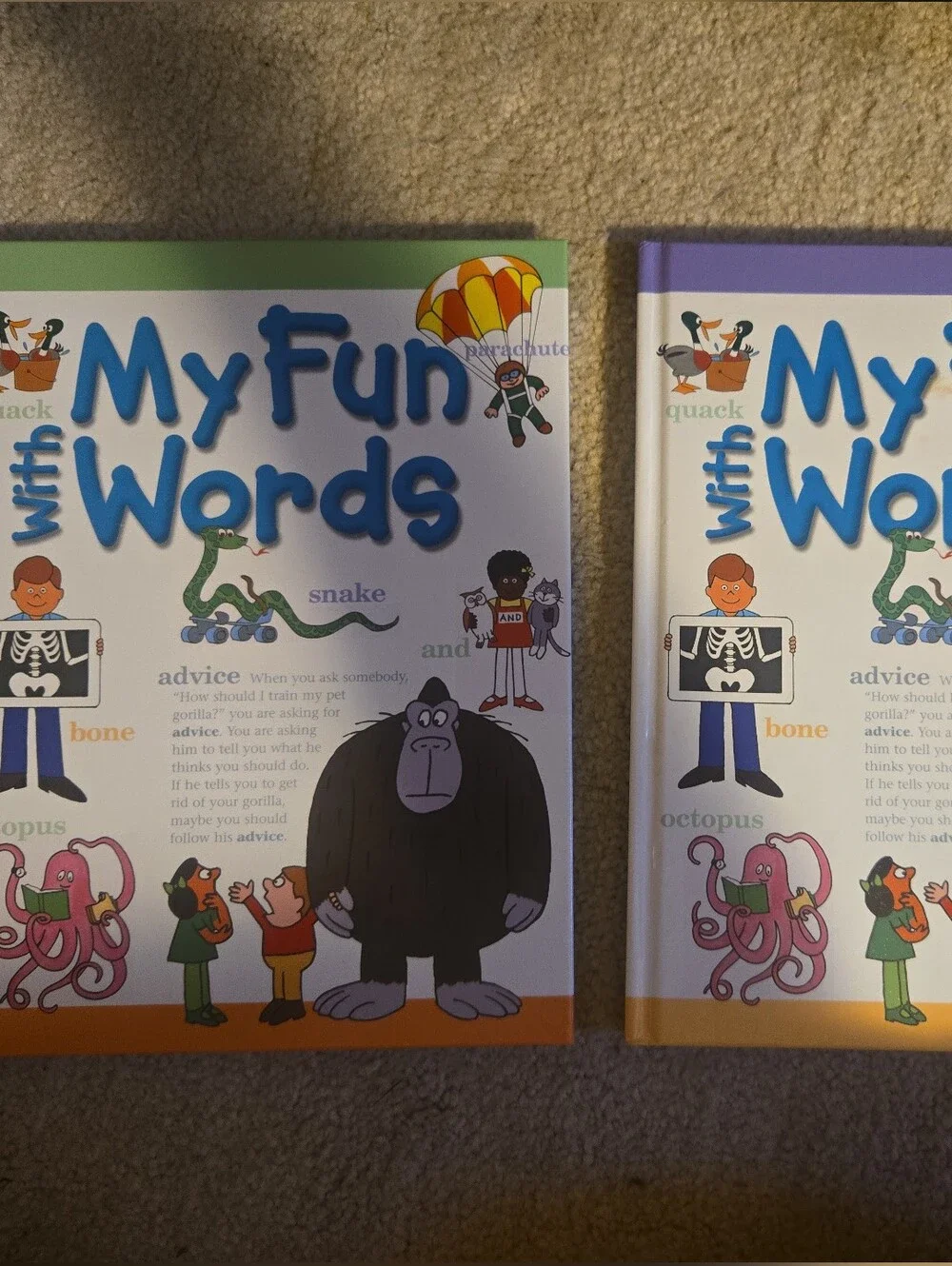 My Fun Words Kids Book - Multicolor